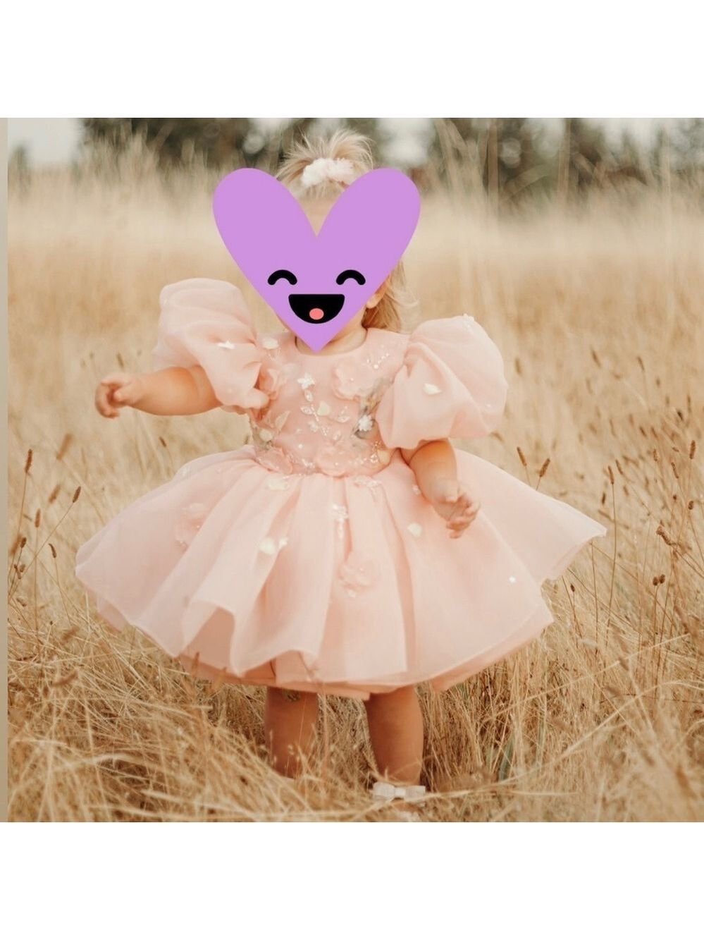 3D floral princess dress
